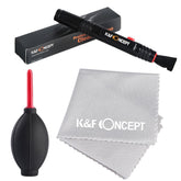 3in1 DSLR Camera Cleaning Kit (Lens Dust Blower Cleaner + Cleaning Pen + Macrofiber Cleaning Cloth)
